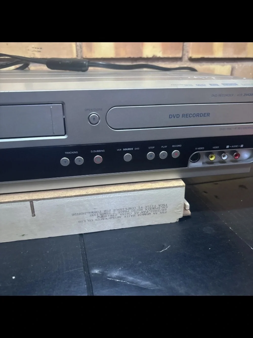 Magnavox vhs picture